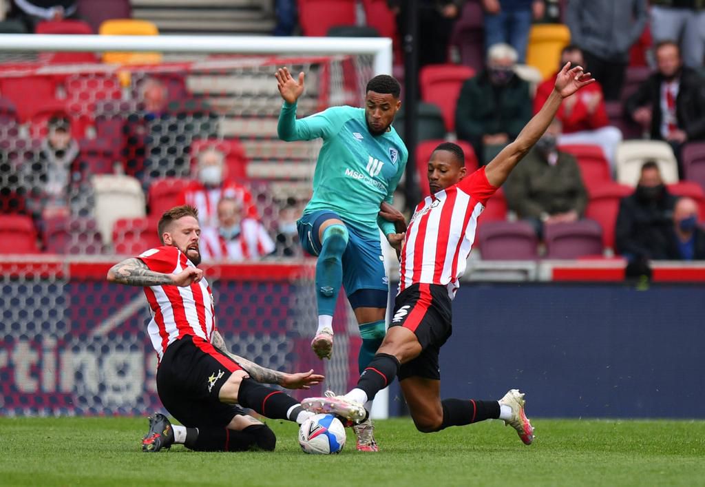 Danjuma in Bournemouth colours