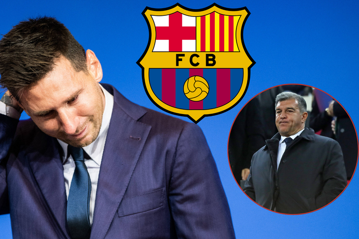 Joan Laporta speaks on Lionel Messi's exit from Barcelona as well as a potential return