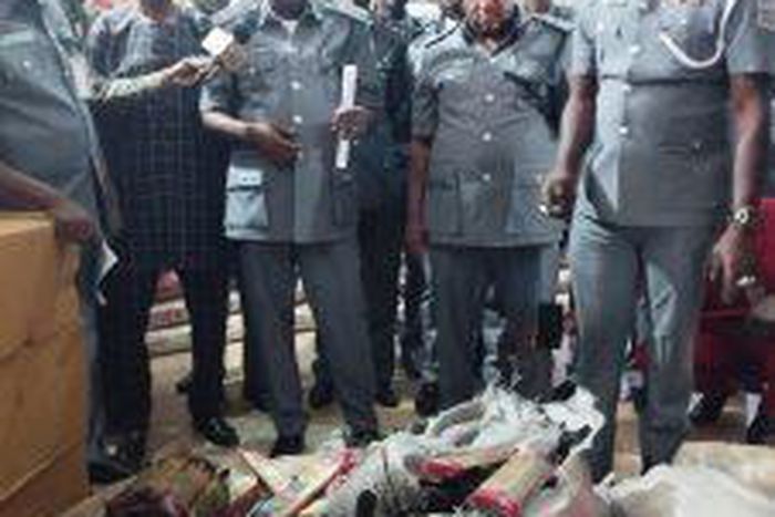 Customs intercepts N229.6m smuggled goods concealed in charcoal bags.