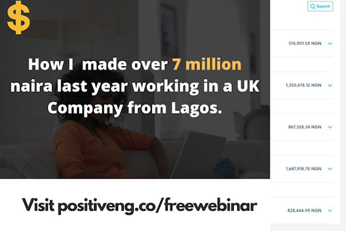How I made over 7 million Naira last year working in UK company from Nigeria