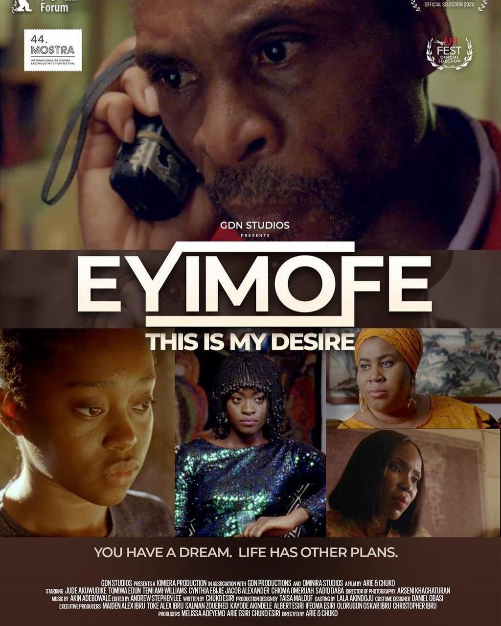 'Eyimofe' is set to premiere in cinemas [Instagram/ @lalaakindoju]