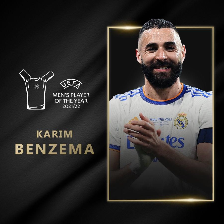 Karim Benzema: UEFA's Player of the Year for 2022