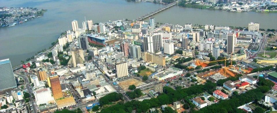 A view of Le Plateau, Abidjan, Côte d'Ivoire