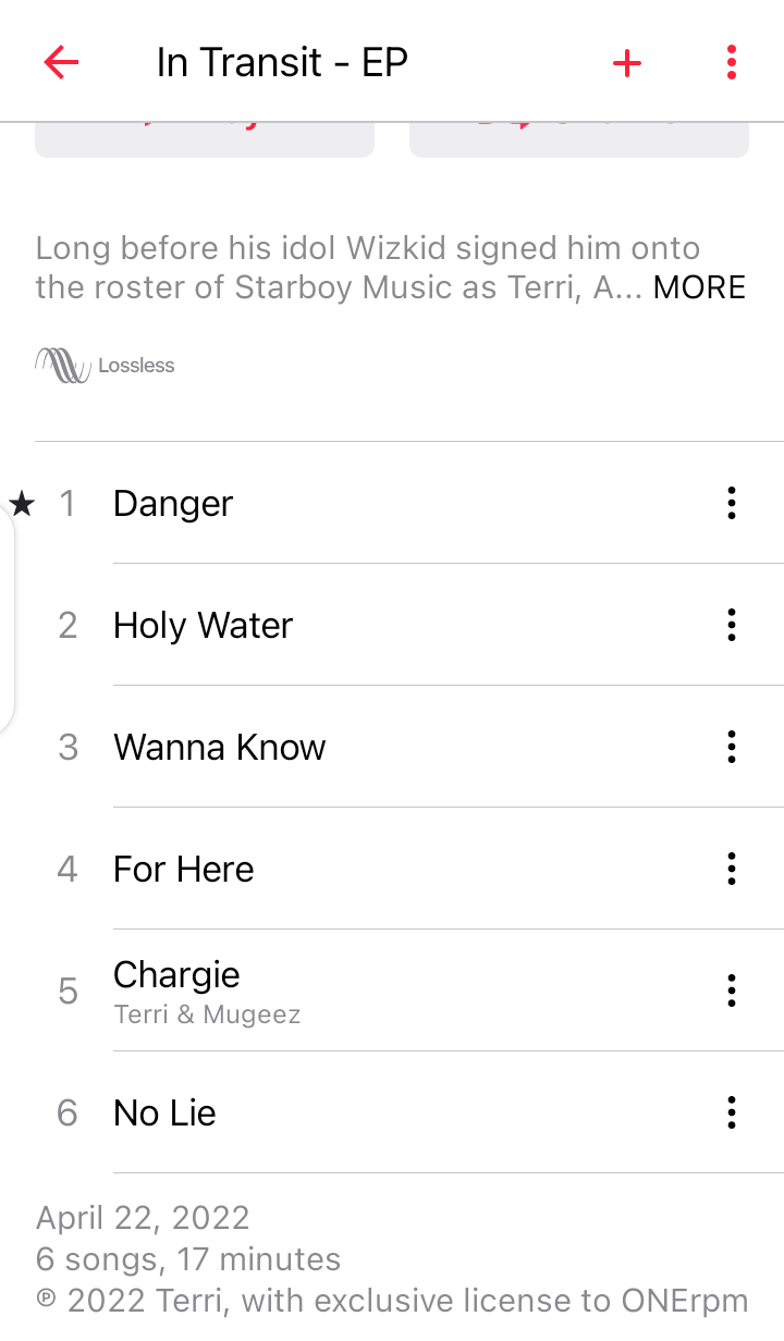 Has Terri left Wizkid's Starboy Records?