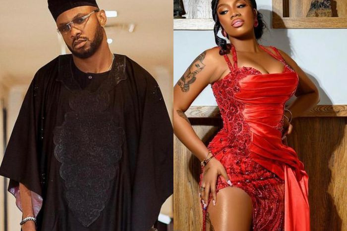 BBNaija Cross and Angel [Instagram]