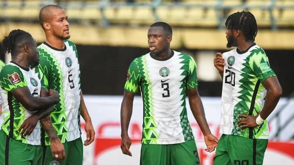 Moses Simon, William Troost-Ekong, Jamilu Collins and Chidozie Awaziem (Super Eagles/Instagram)
