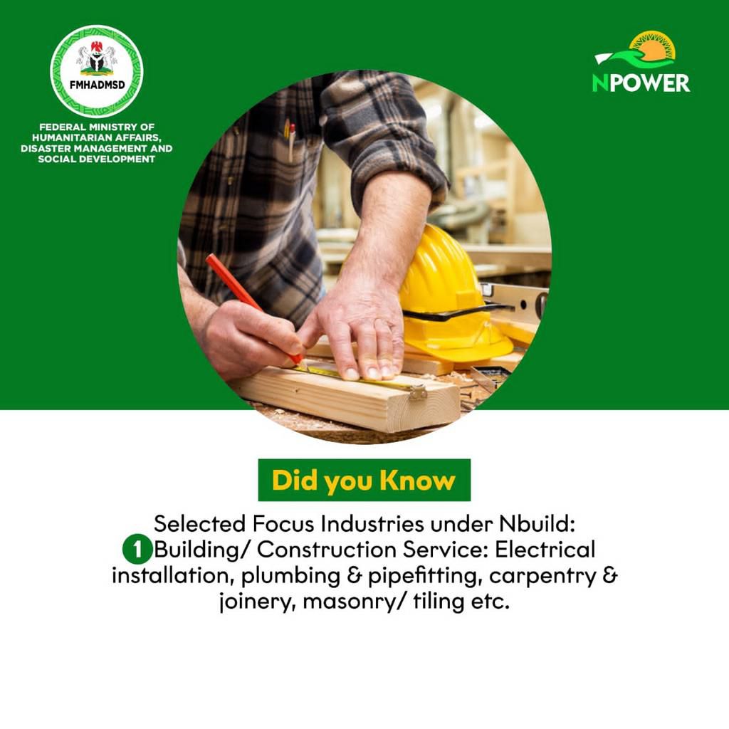 11 Facts you didn't know about FG's Npower Nbuild (Infographics)