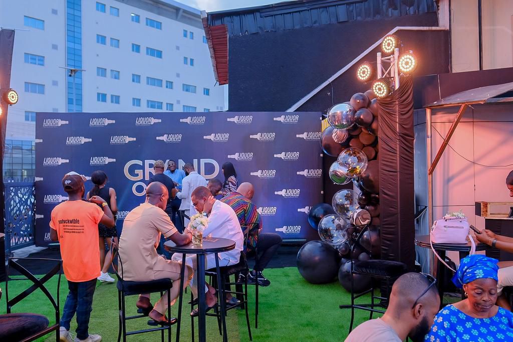 Cocktails, premium drinks, vibes and happy faces at the grand opening of the ultra premium liquor store, liquor emporium