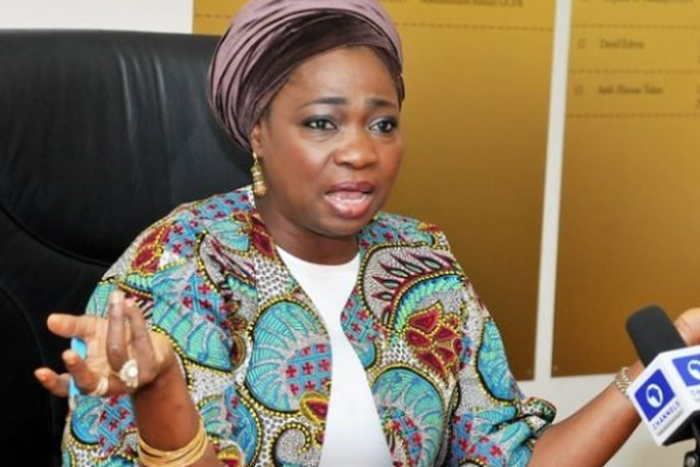 Abike Dabiri-Erewa accuses Communication Minister of ordering gunmen to throw out NIDCOM staff.
