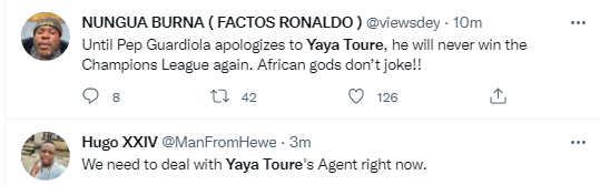 Yaya Toure responsible for Real Madrid's come back to knock Manchester City out of Champions League