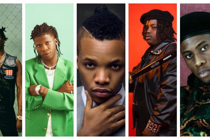 Rema, Seyi Vibez, Tekno, Barry Jhay, ObongJayar