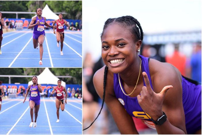 Favour Ofili made Nigeria proud with LSU running 21.96s in 200m