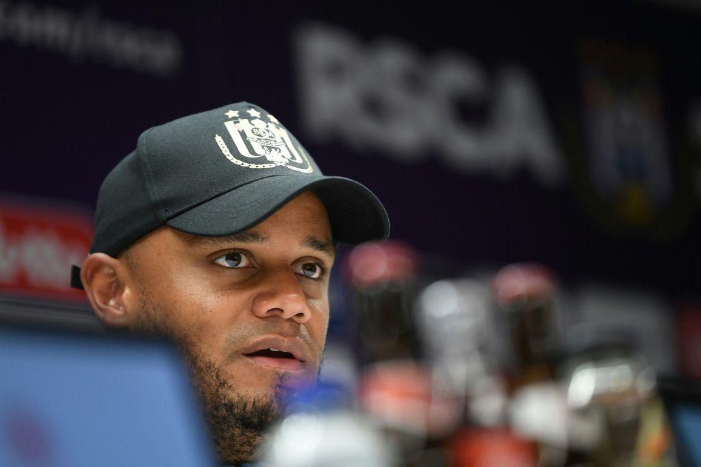 Anderlecht coach Vincent Kompany was racially abused  during Sunday's match against Club Brugge