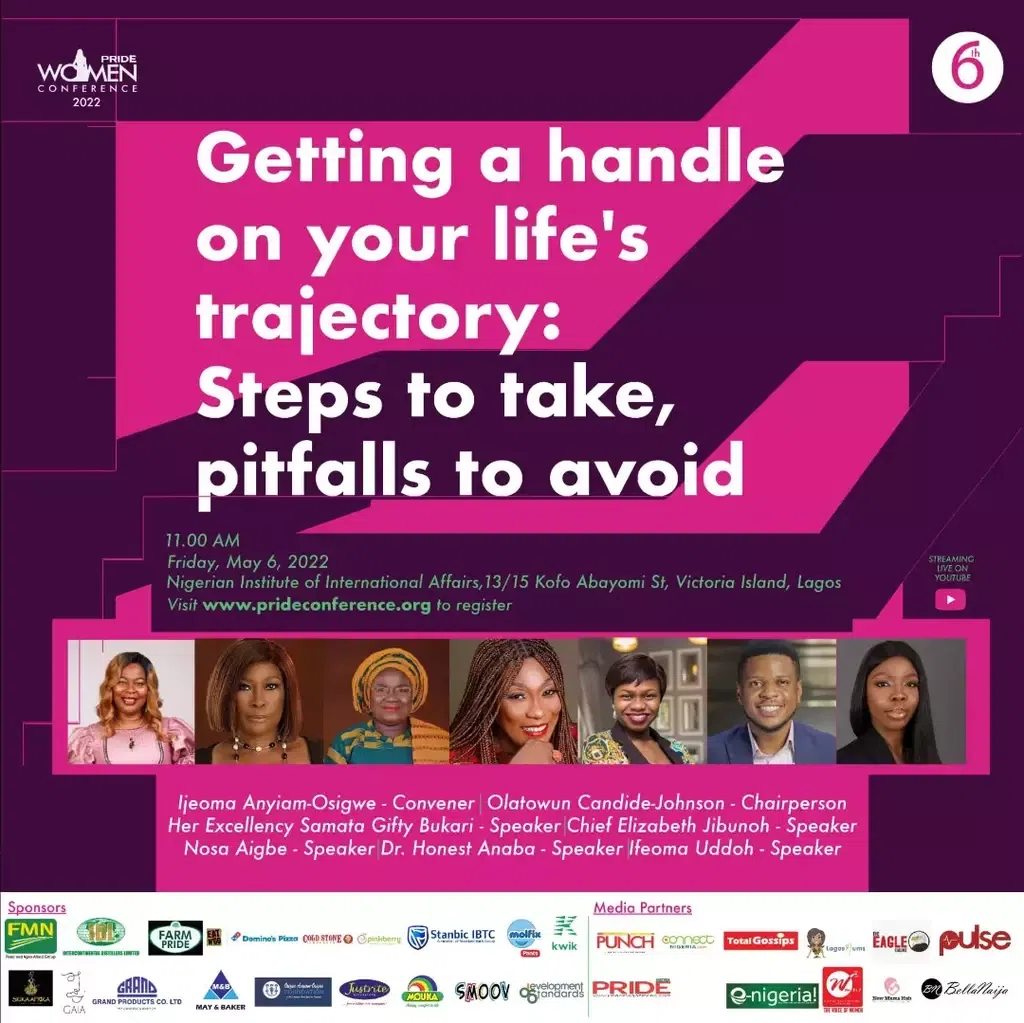 Learn to navigate life’s pitfalls at the 2022 Pride Women Conference