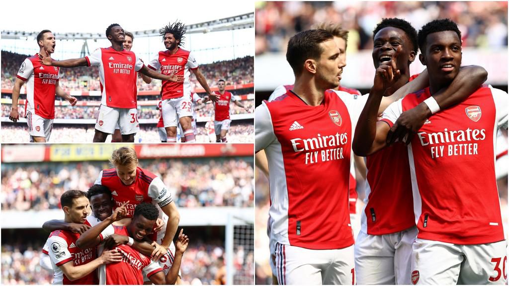 Arsenal fans blame Cedric as Nketiah scores 2 goals in 2-1 win against Leeds United