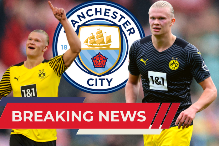 Manchester City have confirmed the signing of Norwegian striker Erling Haaland from Borussia Dortmund