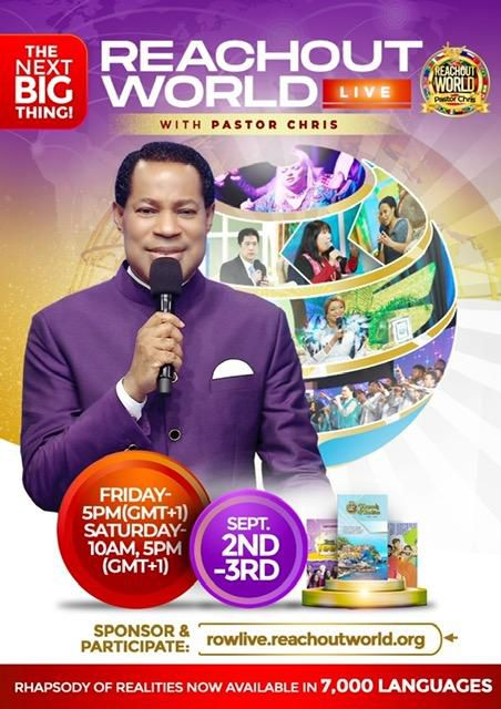 Rhapsody of Realities hits 7,000 languages, hosts #ReachOutWorldLive with Pastor Chris