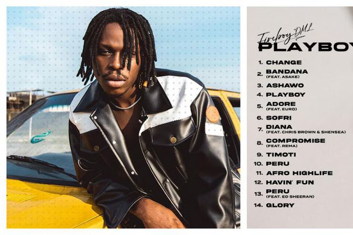 Fireboy - 'Playboy' Album Tracklist