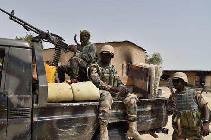 Troops give Boko Haram terrorists bloody nose in Yobe, Borno, killing scores of fighters. [Twitter:@DefenseNigeria]