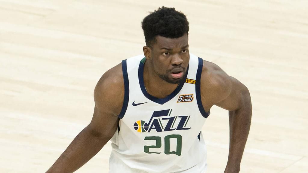 Udoka Azubuike was injured throughout the first round for the Denver Nuggets