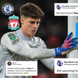 The most epic reactions to Kepa's penalty miss against Liverpool in the Carabao Cup final
