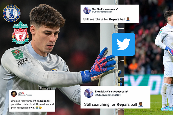 The most epic reactions to Kepa's penalty miss against Liverpool in the Carabao Cup final