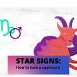 This is how to love a capricorn