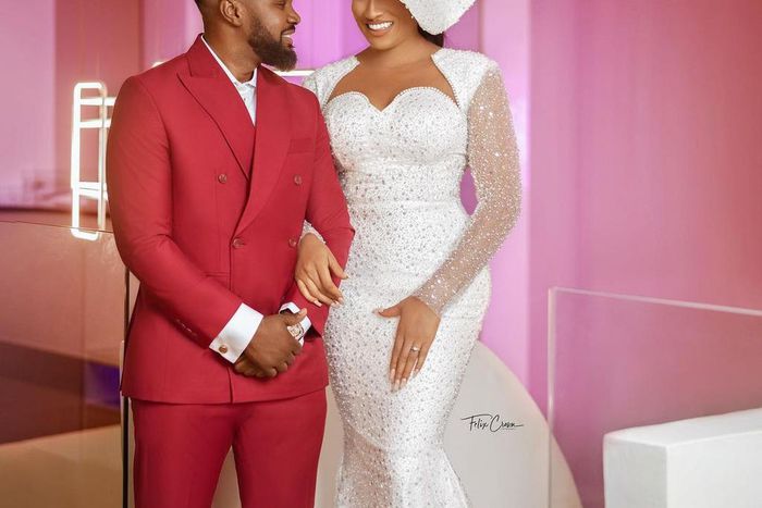 Williams Uchemba and wife, Brunella Oscar [Instagram/WilliamsUchemba]