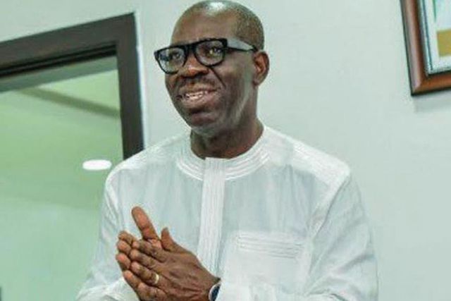 Edo state Governor, Godwin Obaseki. [Twitter/@GovernorObaseki]