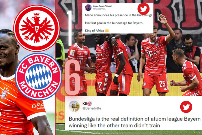 Bayern Munich thrashed Frankfurt 6-1 in their opening Bundesliga fixture