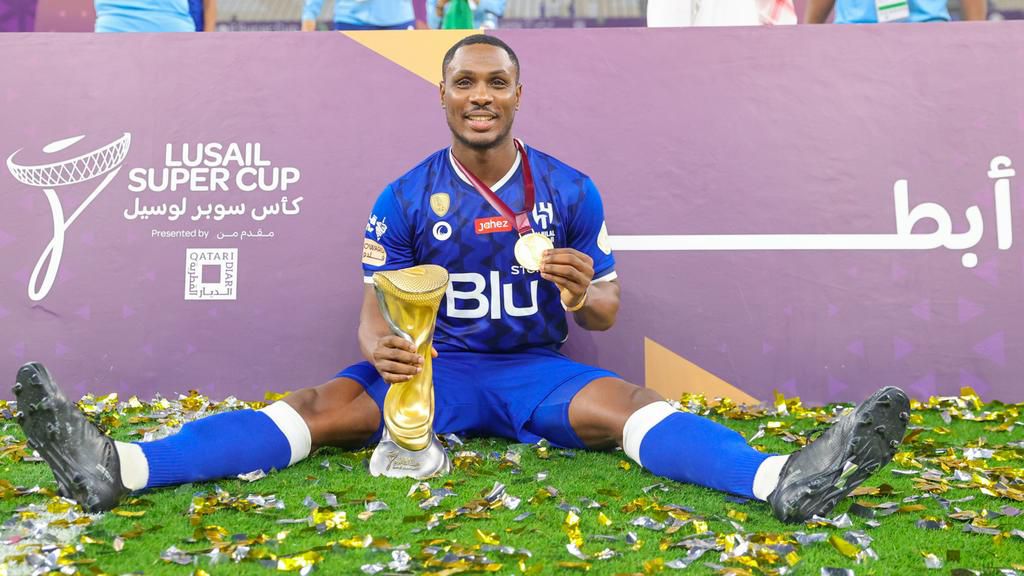 Odion Ighalo scores as Al-Hilal beat Zamalek to lift Lusail Super Cup [Photos]