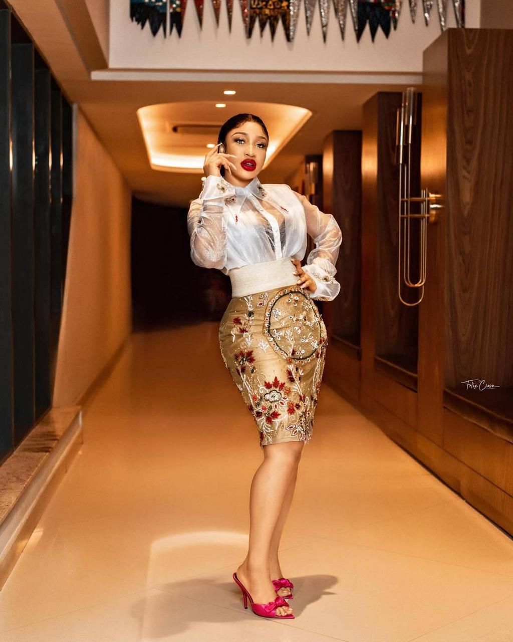 Nollywood actress Tonto Dkeh [Instagram/TontoDikeh]