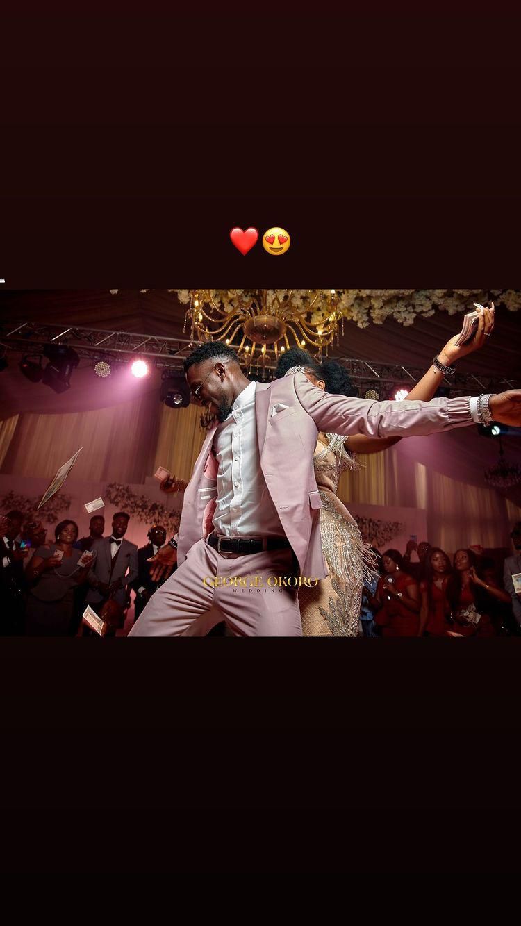 Wilfred Ndidi celebrate three year wedding anniversary with Dinma Fortune