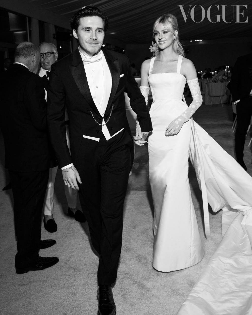 David Beckham welcomes new member to the family as son Brooklyn weds Nicola Peltz [Vogue]