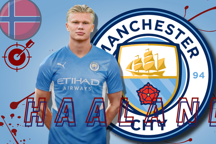 Manchester City have unveiled their marquee summer signing