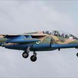 NAF's Alpha Jet (475) aircraft before it went missing and presumably crashed in March [NAF]