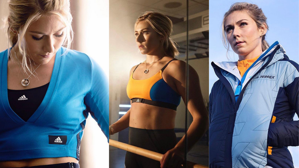 Adidas Canada promoting their Women's Winter Gym collection
