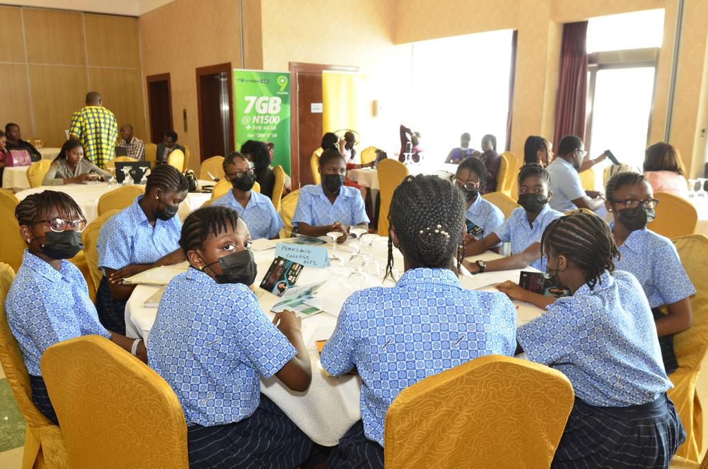 A cross-section of student participants at the event.