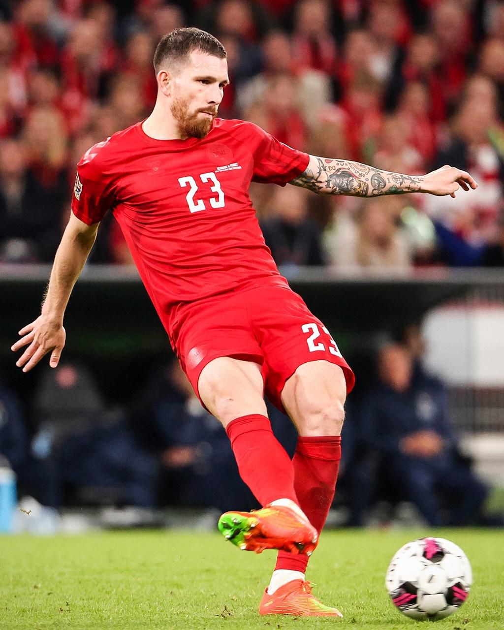 Denmark's 2022 FIFA World Cup jerseys are produced by Hummel