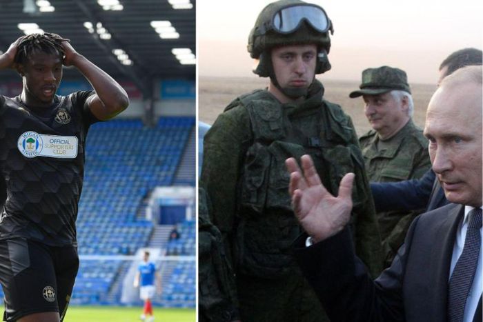 How Vladamir Putin's military action against Ukraine affects Nigerian players