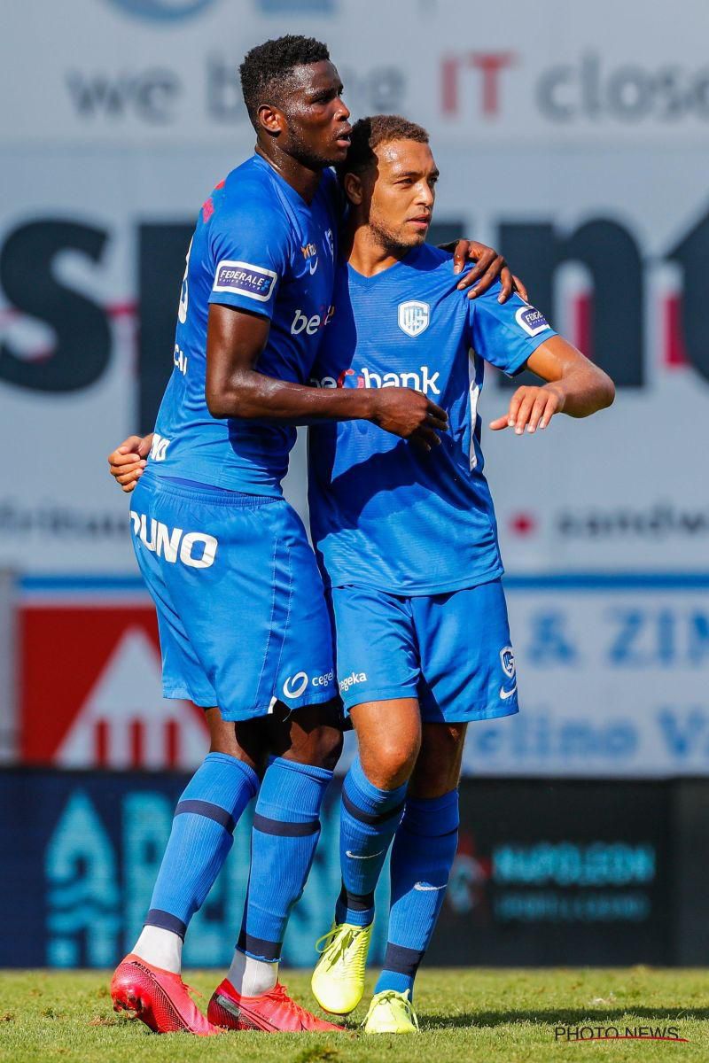 Paul Onuachu and Cyriel Dessers (Genk)