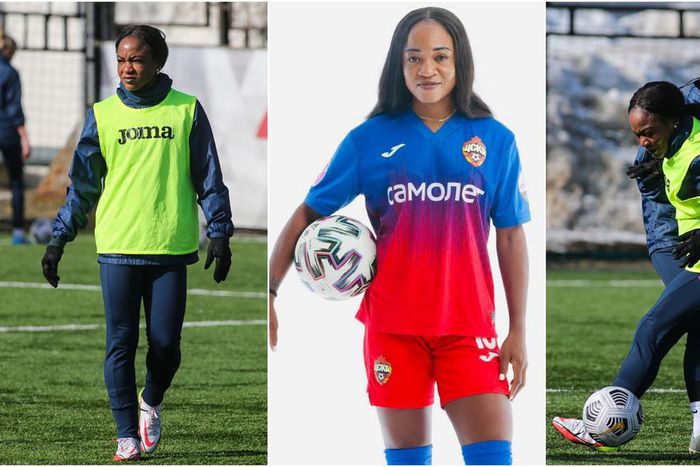 Francisca Ordega is now in Russia with CSKA Moscow