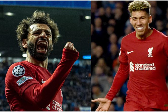 Salah and Firmino were involved in six of the seven goals.