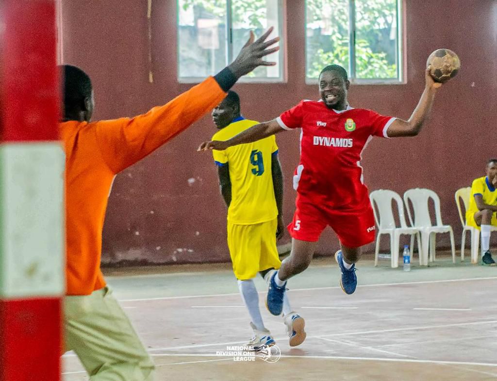 Some wonderful shots from the National Division One Handball League currently ongoing in the ancient city of Benin.