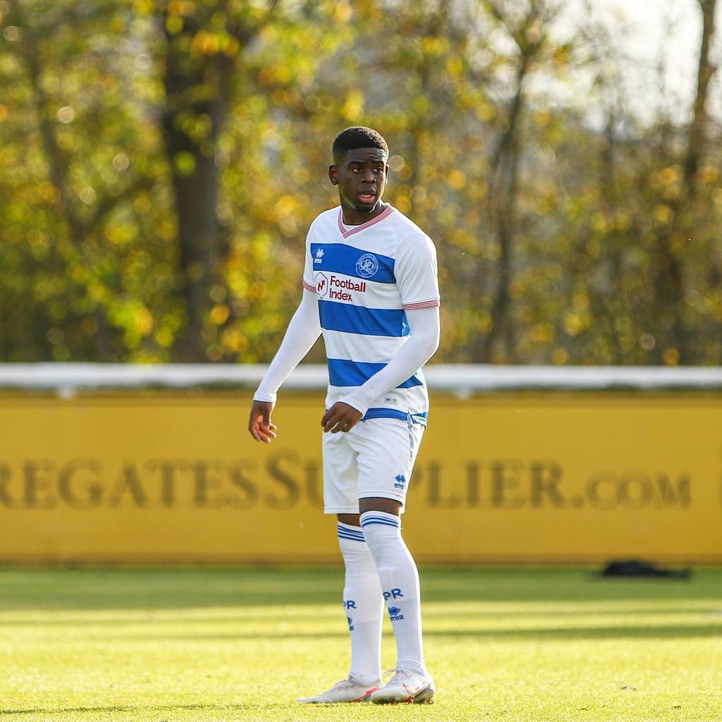Odysseus Naphtali Alfa nominated for Queens Park Rangers. award while on loan at Dartford