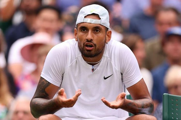 Nick Kyrgios' family members have reacted to his outburst at Wimbledon