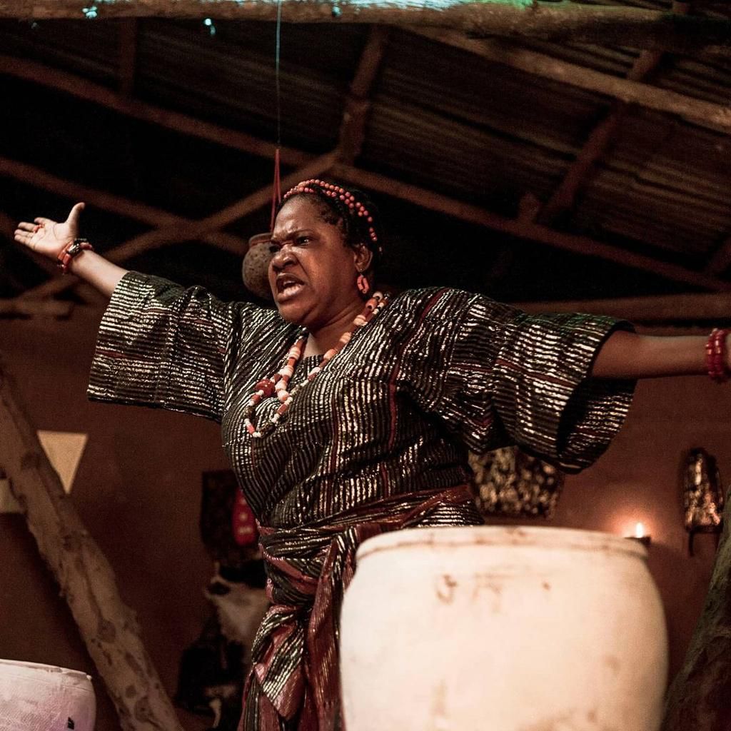 BTS from 'Ogundabede' film produced by Femi Adebayo Salami [Instagram/femiadebayosalami]