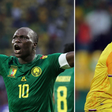 Vincent Aboubakar and Salim Ben Boina
