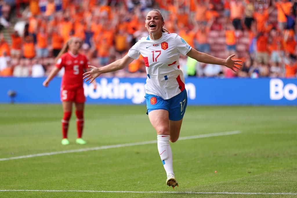 Super sub! Romee Leuchter of Netherlands!