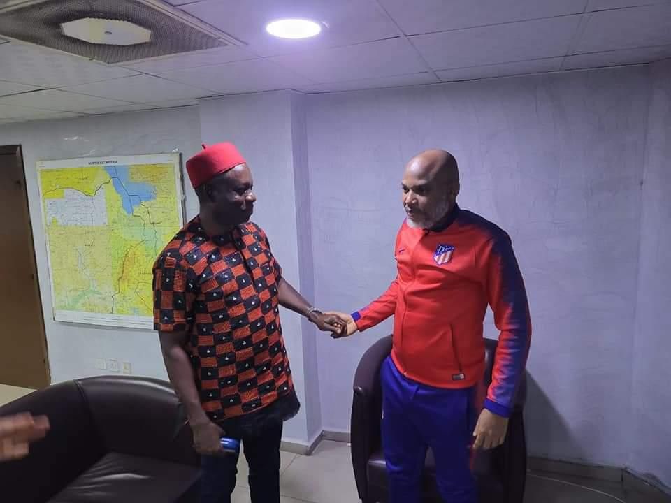 Governor Chukwuma Soludo of Anambra state visited Mazi Nnamdi Kanu, the detained leader of the Indigenous People of Biafra (IPOB). [Twitter:Punch]